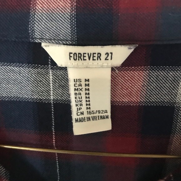 Red Flannel Shirt - Picture 6 of 7